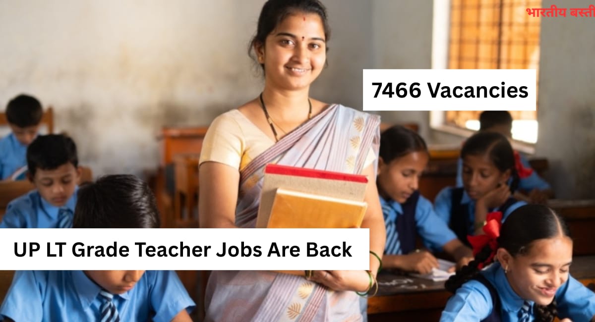 UP LT Grade Teacher Jobs Are Back: A Life-Changing Chance for 7,466 Candidates